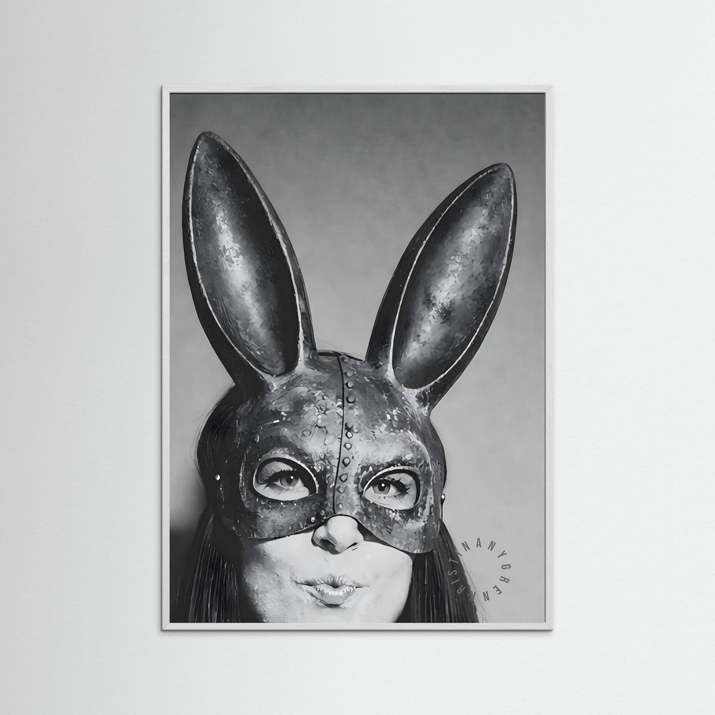 Play it (Art is Dead) Fine Art Paper Print by Kristina Nygren