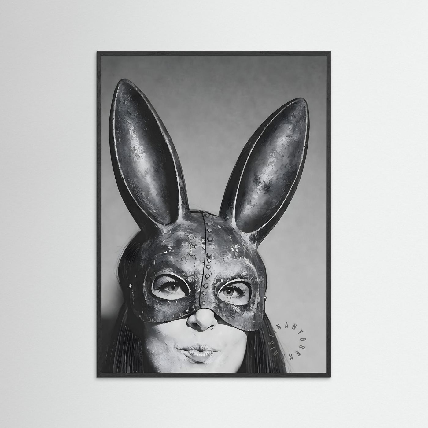 Play it (Art is Dead) Fine Art Paper Print by Kristina Nygren