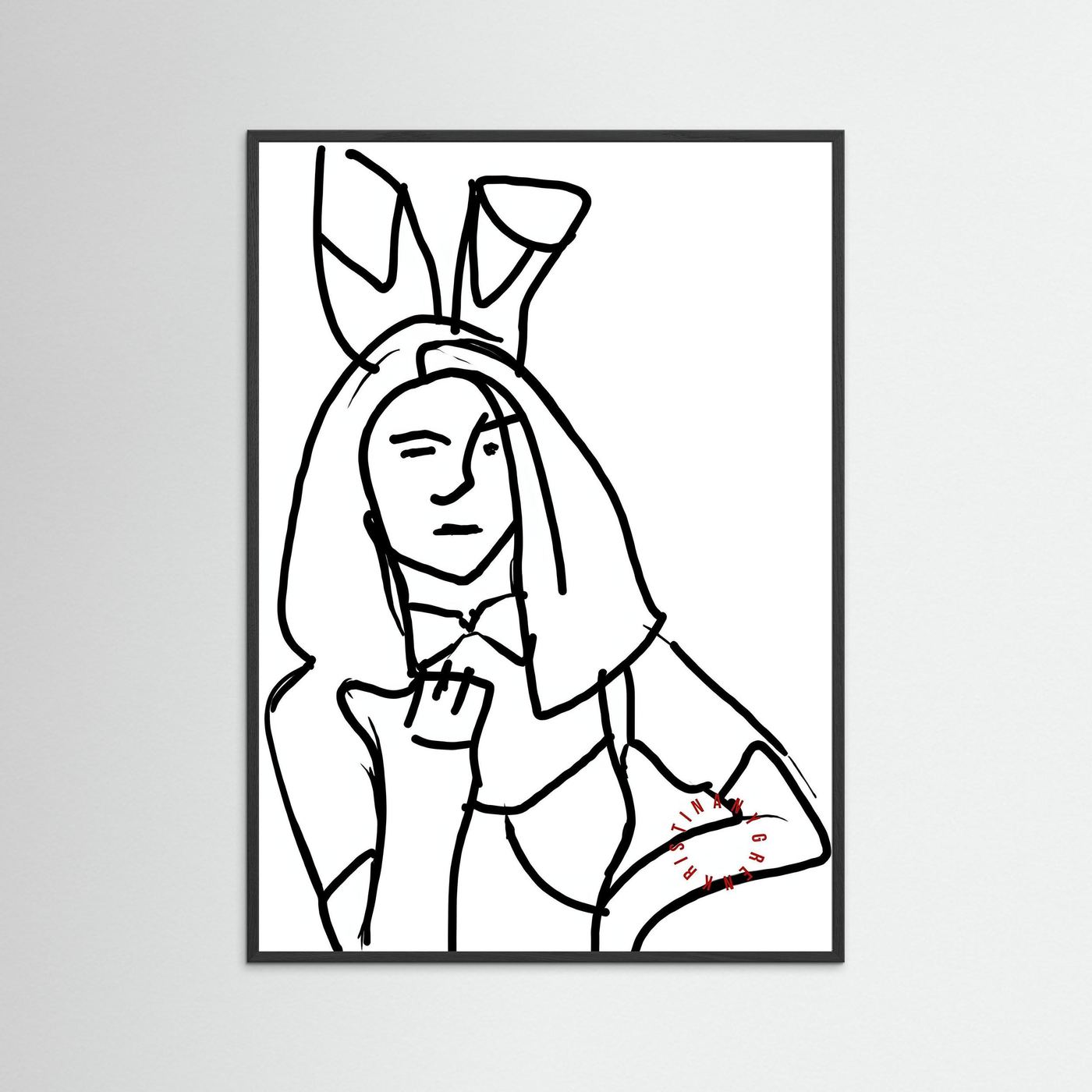 The Bunny (Line One) by Kristina Nygren