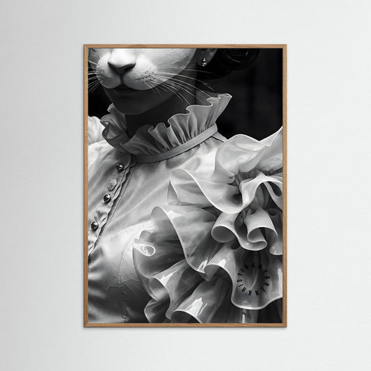 Avantgarde X (Art is Dead) Fine Art Paper Print by Kristina Nygren
