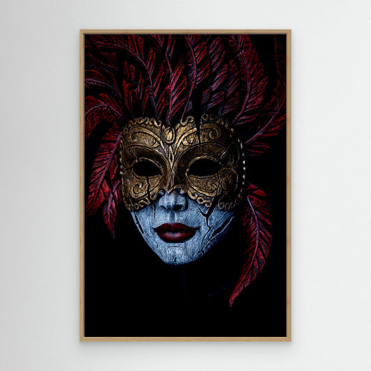 (Canvas) Where does the mask begin and end? by Simon Jg Ciappara Frps