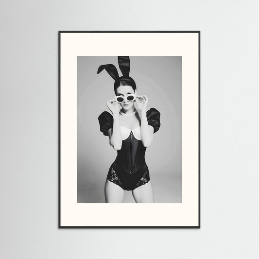 Bunny B&W