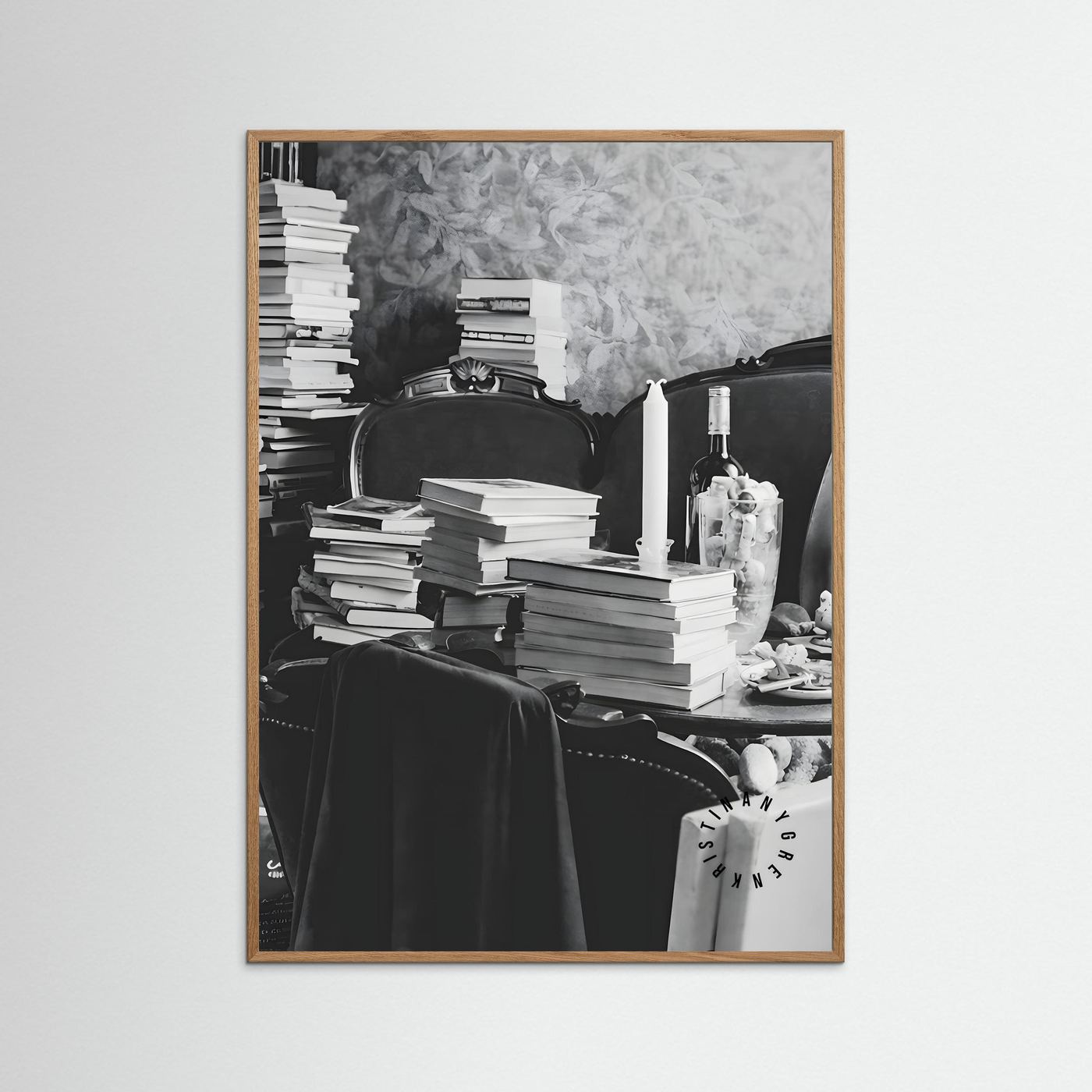 Bohemian Interior Design (Reality check) Fine Art Paper Print by Kristina Nygren