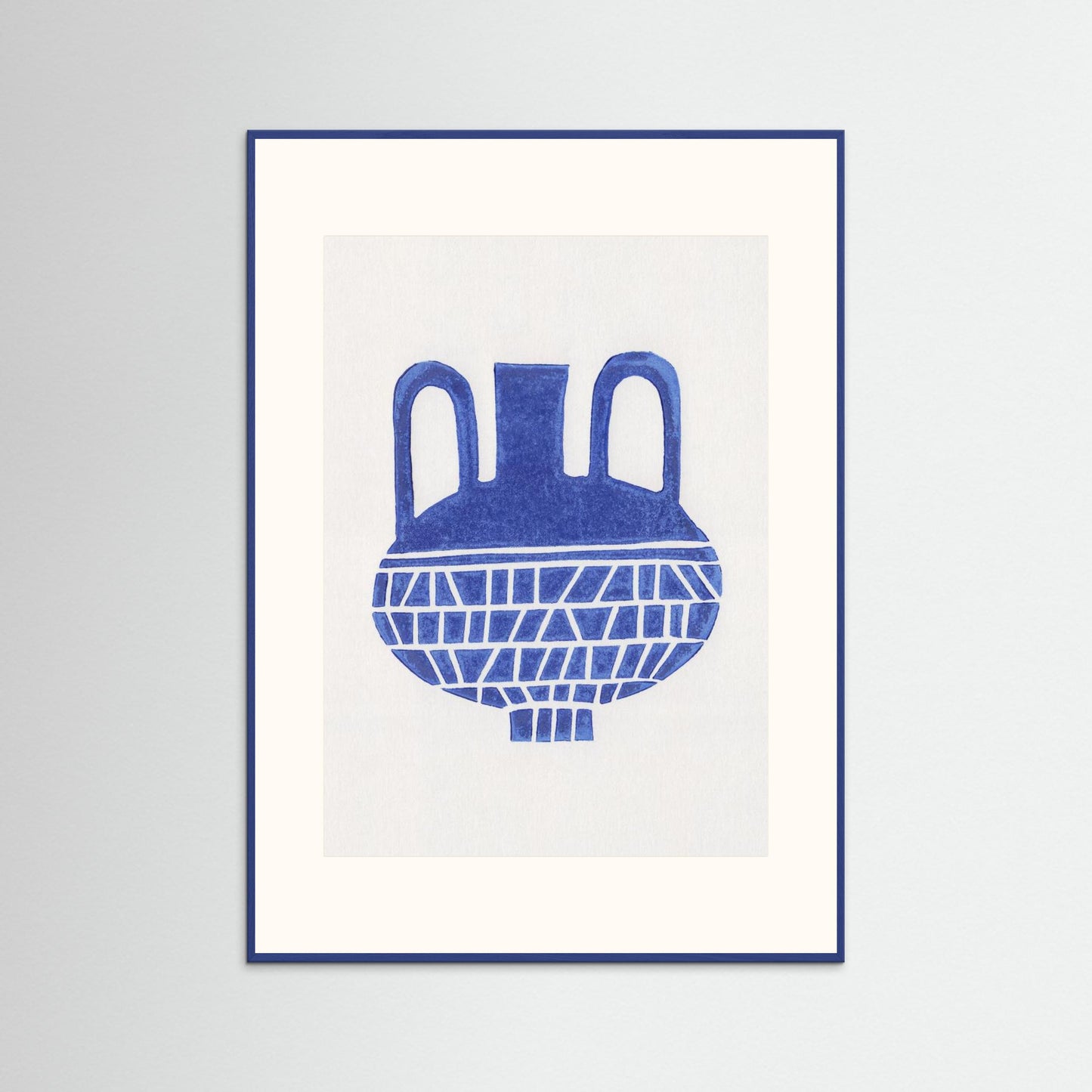 Linocut Vase #6 by Alisa Galitsyna
