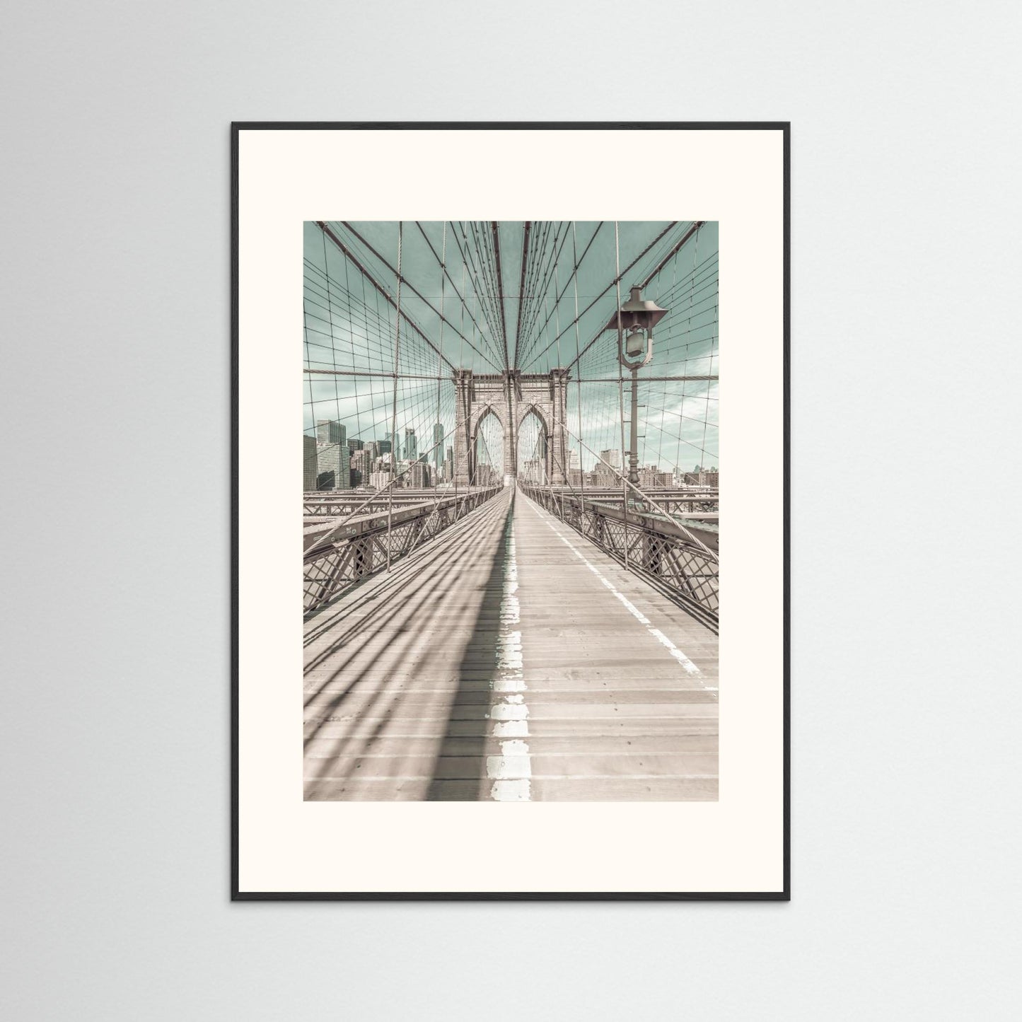 NEW YORK CITY Brooklyn Bridge | urban vintage style by Melanie Viola