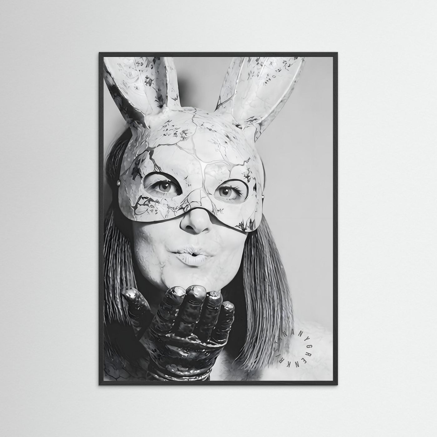 Play it II (Art is Dead) Fine Art Paper Print by Kristina Nygren