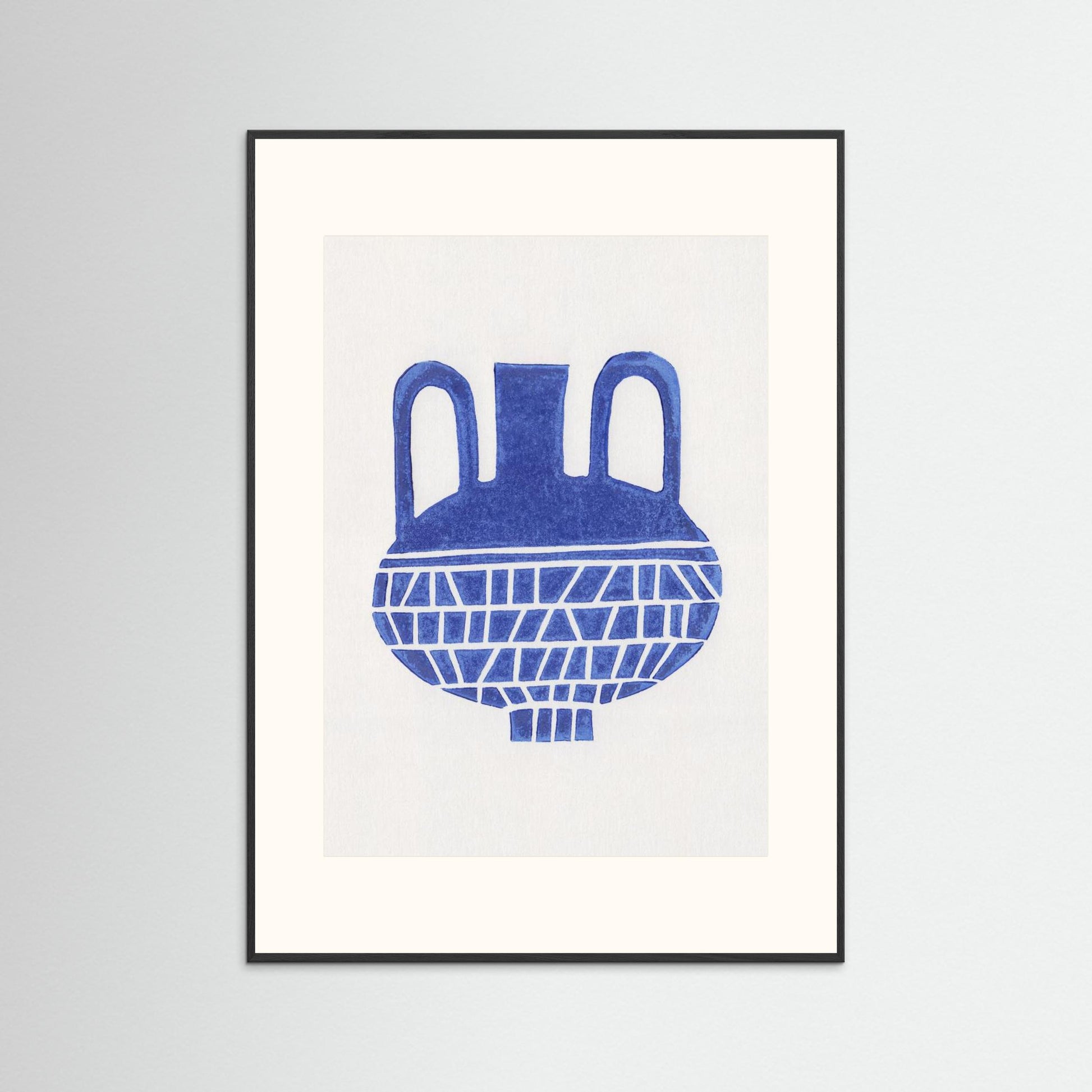 Linocut Vase #6 by Alisa Galitsyna