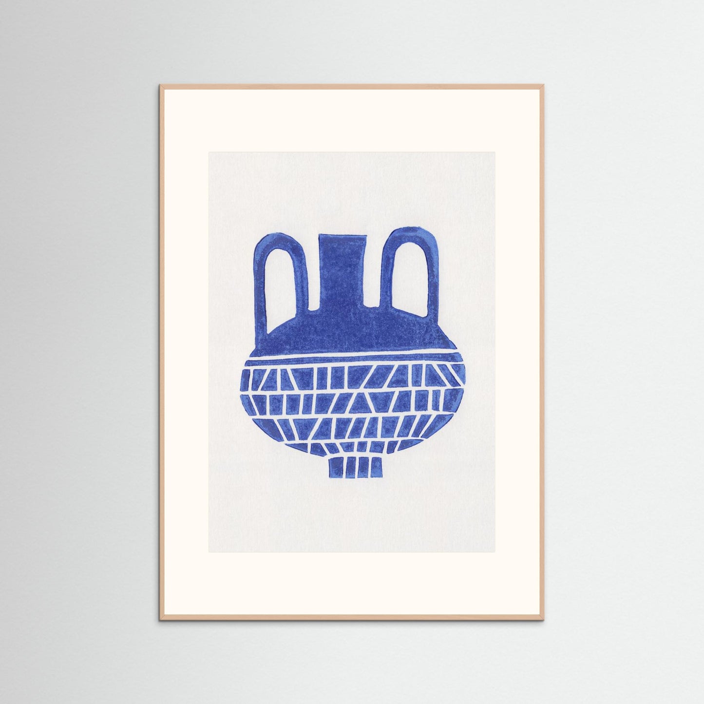 Linocut Vase #6 by Alisa Galitsyna