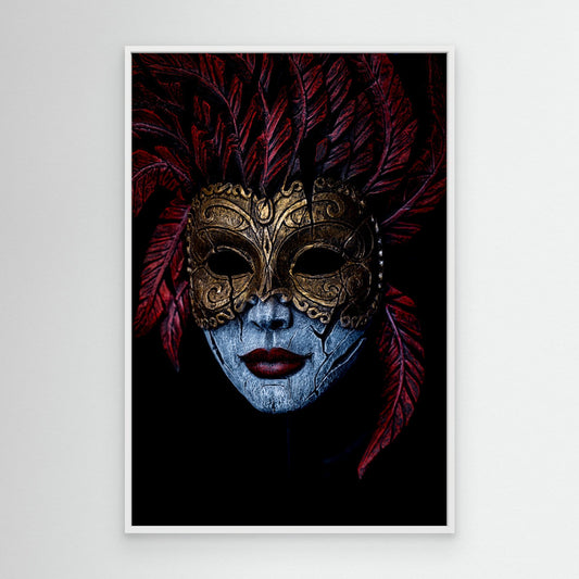 (Canvas) Where does the mask begin and end? by Simon Jg Ciappara Frps