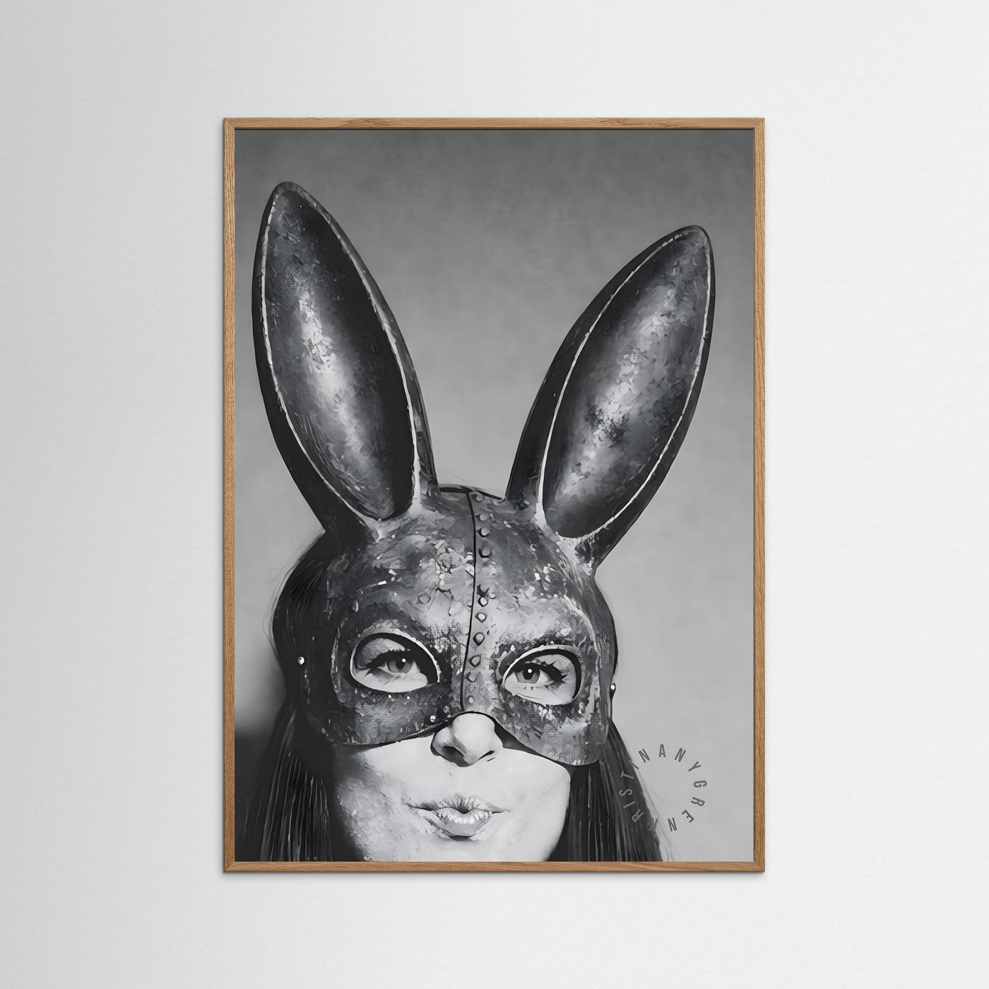 Play it (Art is Dead) Fine Art Paper Print by Kristina Nygren