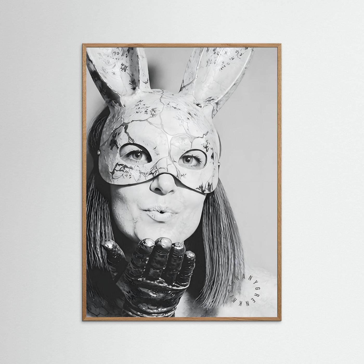 Play it II (Art is Dead) Fine Art Paper Print by Kristina Nygren
