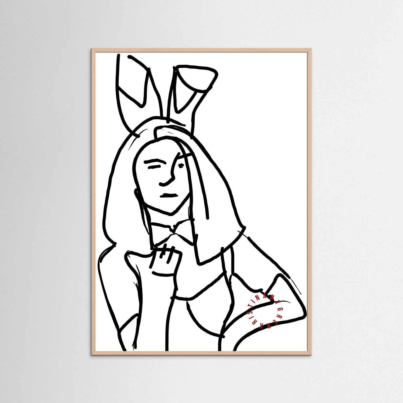 The Bunny (Line One) by Kristina Nygren